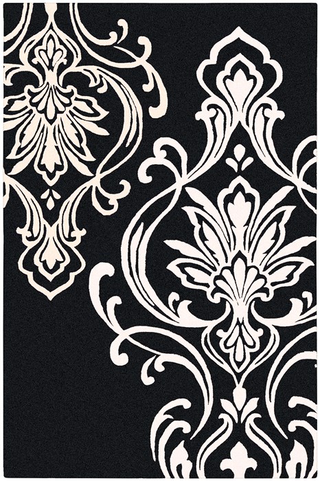Surya Modern Classics Black 33 X 53 Area Rug CAN1951-3353 800-38567 Image 0