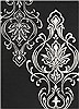 Surya Modern Classics Black 90 X 130 Area Rug CAN1951-913 800-38570 Thumb 0