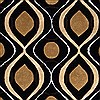 Surya Modern Classics Black 20 X 30 Area Rug CAN1956-23 800-38583 Thumb 2