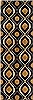 Surya Modern Classics Black Runner 26 X 80 Area Rug CAN1956-268 800-38584 Thumb 0