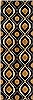 Surya Modern Classics Black Runner 26 X 80 Area Rug CAN1956-268 800-38584 Thumb 0