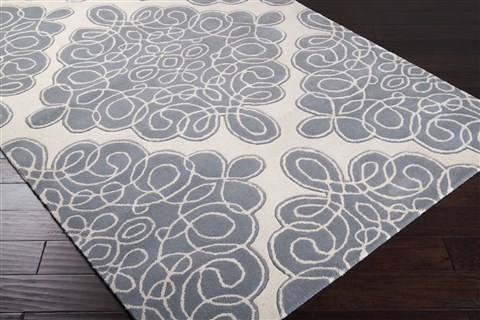 Surya Modern Classics Grey 33 X 53 Area Rug CAN1957-3353 800-38591 Image 1