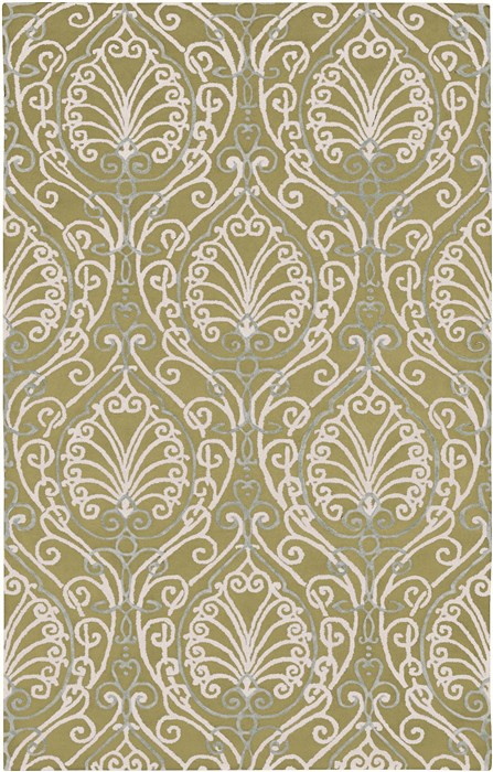 Surya Modern Classics Green 33 X 53 Area Rug CAN1958-3353 800-38597 Image 0