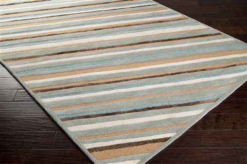 Surya Modern Classics Blue 20 X 30 Area Rug CAN1977-23 800-38607 Image 1