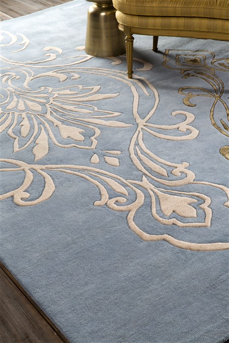 Surya Modern Classics Blue 33 X 53 Area Rug CAN1980-3353 800-38627 Image 6