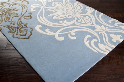 Surya Modern Classics Blue 90 X 130 Area Rug CAN1980-913 800-38630 Image 1