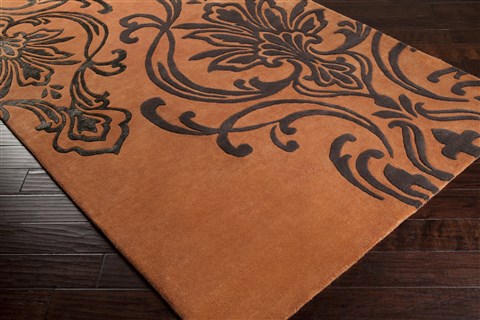Surya Modern Classics Black 90 X 130 Area Rug CAN1981-913 800-38636 Image 1