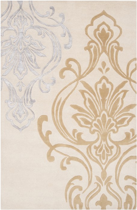 Surya Modern Classics White 20 X 30 Area Rug CAN1982-23 800-38637 Image 0
