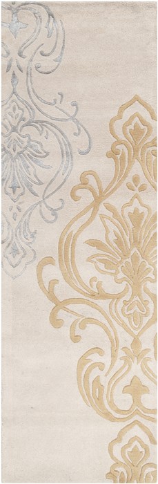 Surya Modern Classics White Runner 26 X 80 Area Rug CAN1982-268 800-38638 Image 0