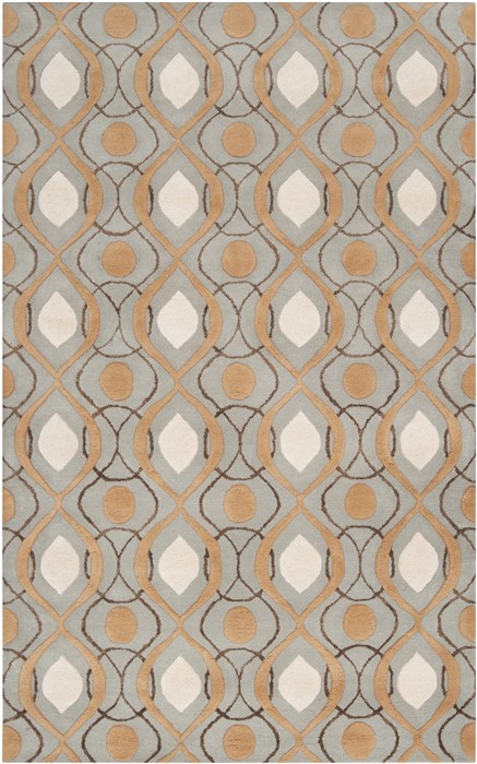 Surya Modern Classics Grey 90 X 130 Area Rug CAN1984-913 800-38648 Image 0