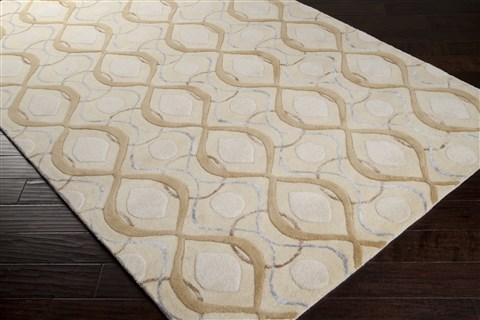 Surya Modern Classics Yellow 33 X 53 Area Rug CAN1985-3353 800-38651 Image 1