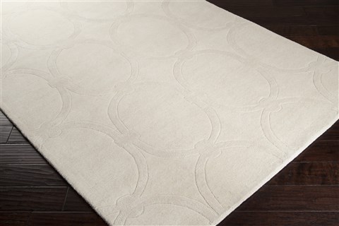 Surya Modern Classics White 33 X 53 Area Rug CAN1988-3353 800-38657 Image 1