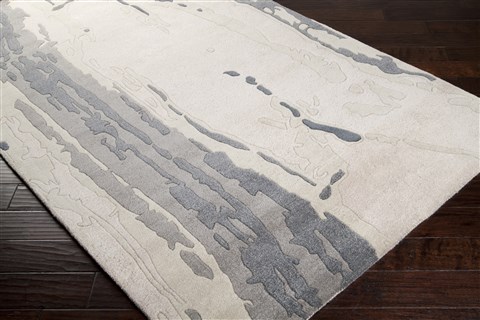 Surya Modern Classics White 33 X 53 Area Rug CAN1994-3353 800-38687 Image 1