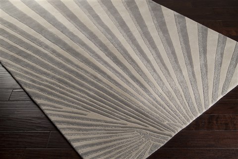 Surya Modern Classics Grey 20 X 30 Area Rug CAN1995-23 800-38691 Image 1