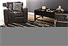 Surya Modern Classics Black Runner 26 X 80 Area Rug CAN1998-268 800-38698 Thumb 2