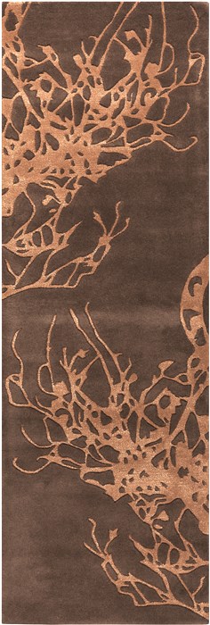 Surya Modern Classics Brown Runner 26 X 80 Area Rug CAN2005-268 800-38716 Image 0