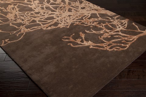 Surya Modern Classics Brown 50 X 80 Area Rug CAN2005-58 800-38718 Image 1