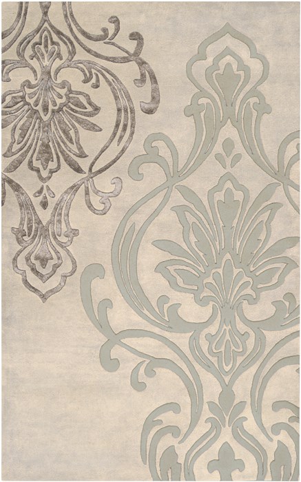 Surya Modern Classics White 80 X 110 Area Rug CAN2010-811 800-38737 Image 0