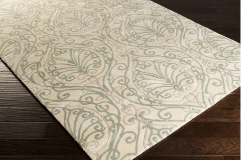 Surya Modern Classics Grey 33 X 53 Area Rug CAN2012-3353 800-38747 Image 1