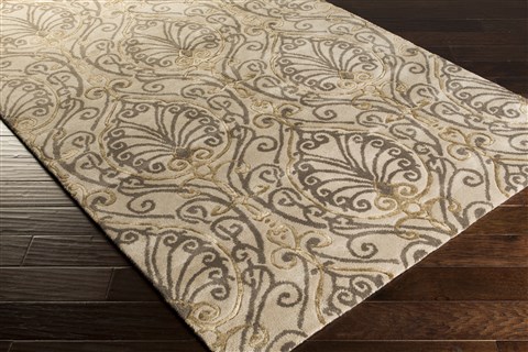 Surya Modern Classics Brown 50 X 80 Area Rug CAN2013-58 800-38754 Image 1