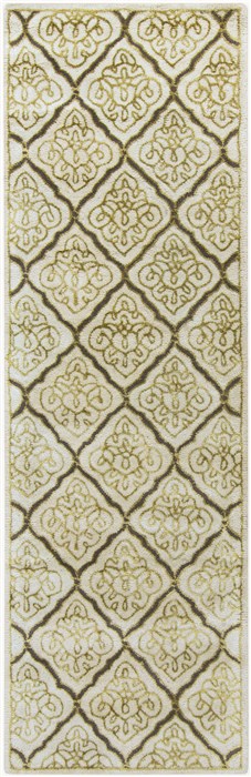 Surya Modern Classics White Runner 26 X 80 Area Rug CAN2014-268 800-38758 Image 0