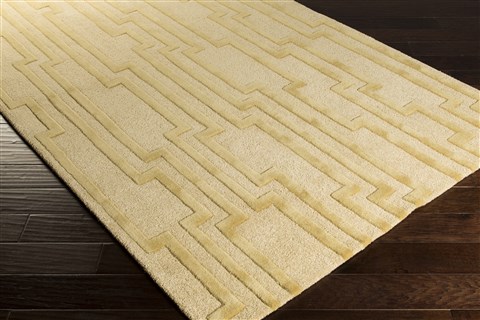 Surya Modern Classics Yellow 20 X 30 Area Rug CAN2020-23 800-38793 Image 1