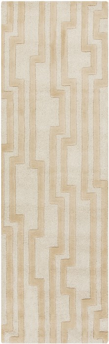 Surya Modern Classics White Runner 26 X 80 Area Rug CAN2021-268 800-38800 Image 0