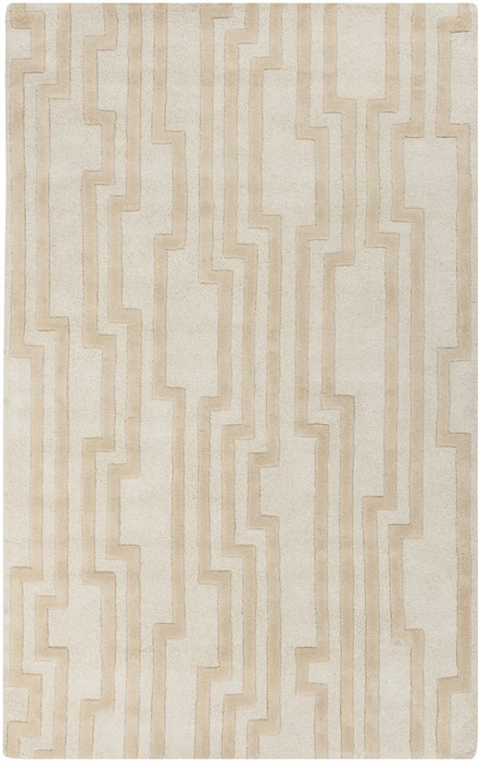 Surya Modern Classics White 80 X 110 Area Rug CAN2021-811 800-38803 Image 0