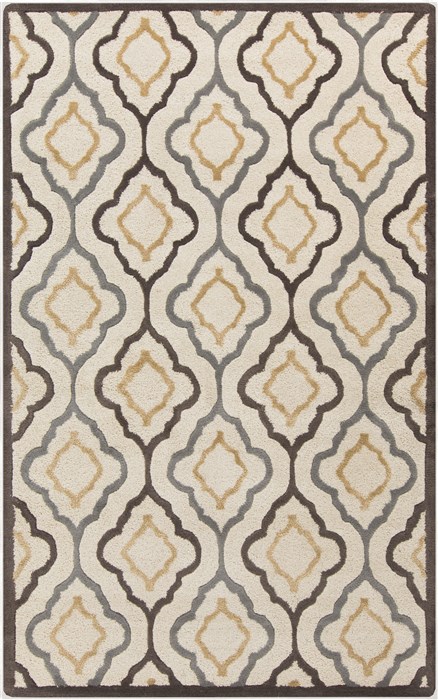 Surya Modern Classics White 20 X 30 Area Rug CAN2024-23 800-38817 Image 0