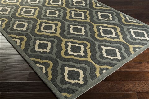 Surya Modern Classics Green 80 X 110 Area Rug CAN2025-811 800-38827 Image 1