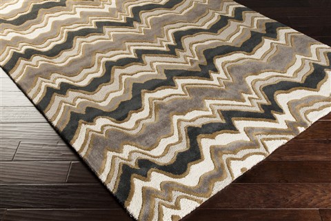 Surya Modern Classics Blue 50 X 80 Area Rug CAN2027-58 800-38838 Image 1
