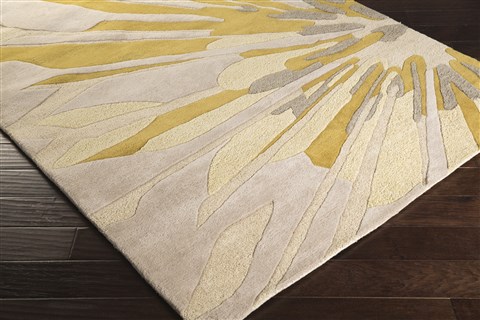 Surya Modern Classics White 20 X 30 Area Rug CAN2031-23 800-38859 Image 1
