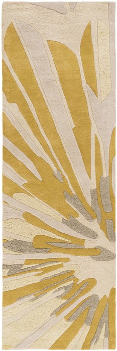 Surya Modern Classics White Runner 26 X 80 Area Rug CAN2031-268 800-38860 Image 0