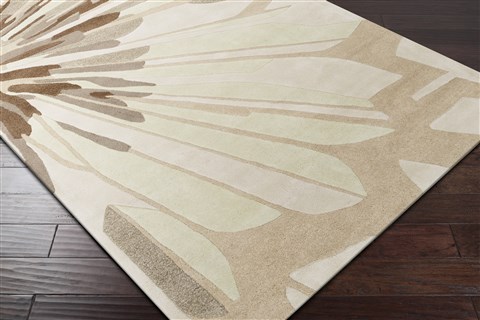 Surya Modern Classics White 20 X 30 Area Rug CAN2032-23 800-38865 Image 1