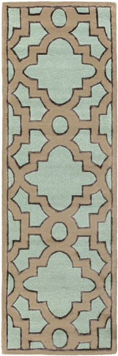 Surya Modern Classics Blue Runner 26 X 80 Area Rug CAN2034-268 800-38878 Image 0