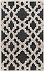 Surya Modern Classics Black 20 X 30 Area Rug CAN2036-23 800-38889 Thumb 0