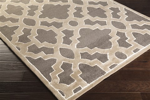 Surya Modern Classics Grey 80 X 110 Area Rug CAN2037-811 800-38899 Image 1