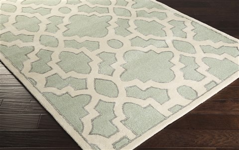 Surya Modern Classics Green 90 X 130 Area Rug CAN2039-913 800-38912 Image 1
