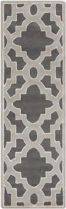 Surya Modern Classics Green Runner 26 X 80 Area Rug CAN2040-268 800-38914 Image 0