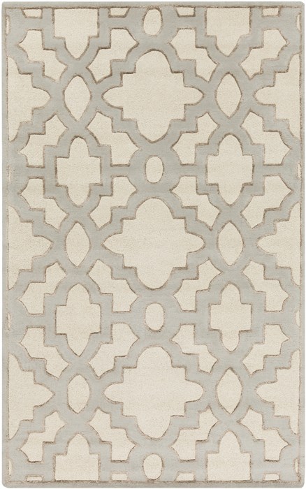 Surya Modern Classics White 80 X 110 Area Rug CAN2041-811 800-38923 Image 0