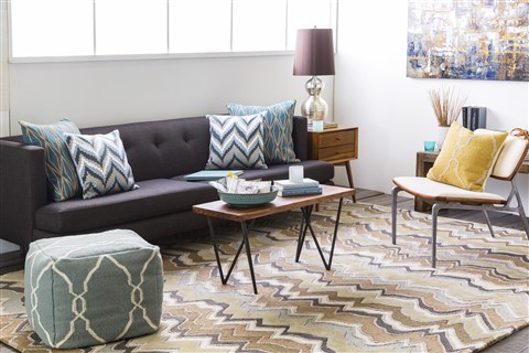 Surya Modern Classics Brown 20 X 30 Area Rug CAN2042-23 800-38925 Image 2