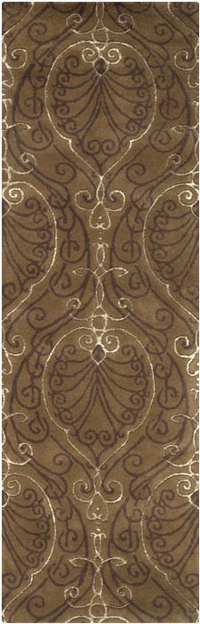 Surya Modern Classics Brown Runner 26 X 80 Area Rug CAN2043-268 800-38932 Image 0