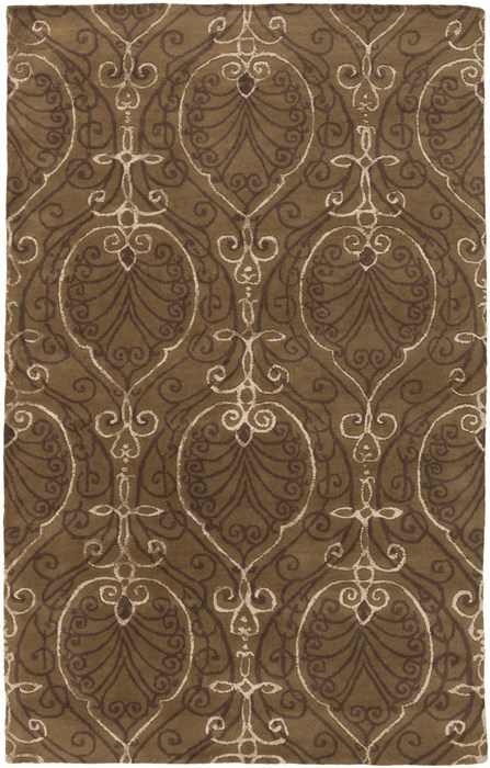 Surya Modern Classics Brown 50 X 80 Area Rug CAN2043-58 800-38934 Image 0