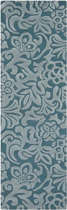 Surya Modern Classics Blue Runner 26 X 80 Area Rug CAN2047-268 800-38950 Image 0