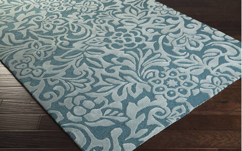 Surya Modern Classics Blue 90 X 130 Area Rug CAN2047-913 800-38954 Image 1