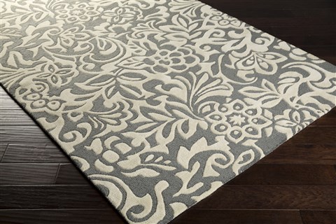 Surya Modern Classics Grey 80 X 110 Area Rug CAN2048-811 800-38959 Image 1