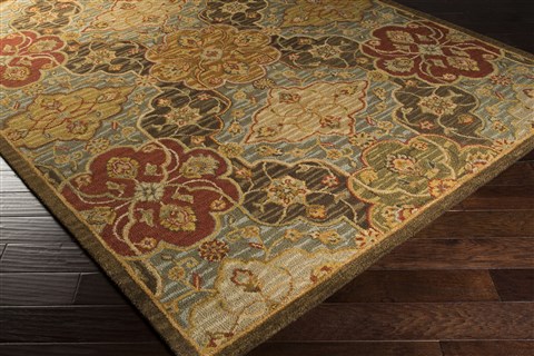 Surya Carrington Green 80 X 100 Area Rug CAR1005-810 800-39098 Image 2