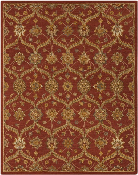 Surya Carrington Red 80 X 100 Area Rug CAR1006-810 800-39103 Image 0