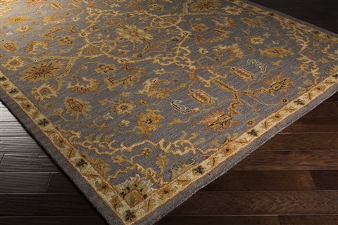 Surya Carrington Grey 50 X 80 Area Rug CAR1007-58 800-39107 Image 1