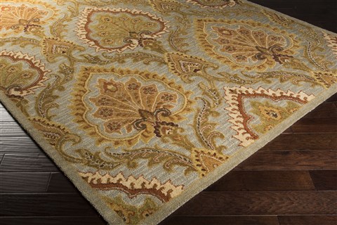 Surya Carrington Grey 80 X 100 Area Rug CAR1009-810 800-39118 Image 1